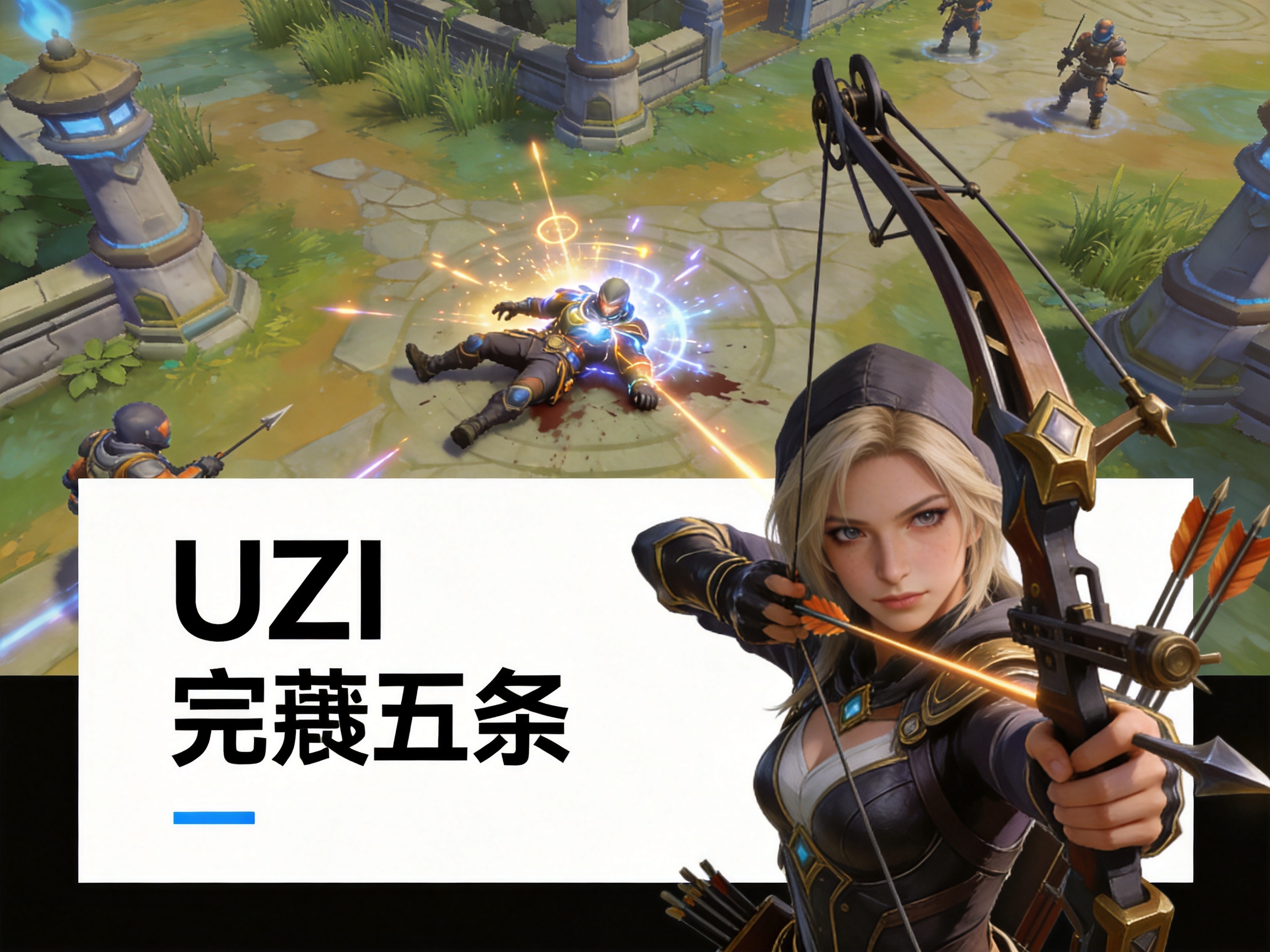Uzi薇恩五杀